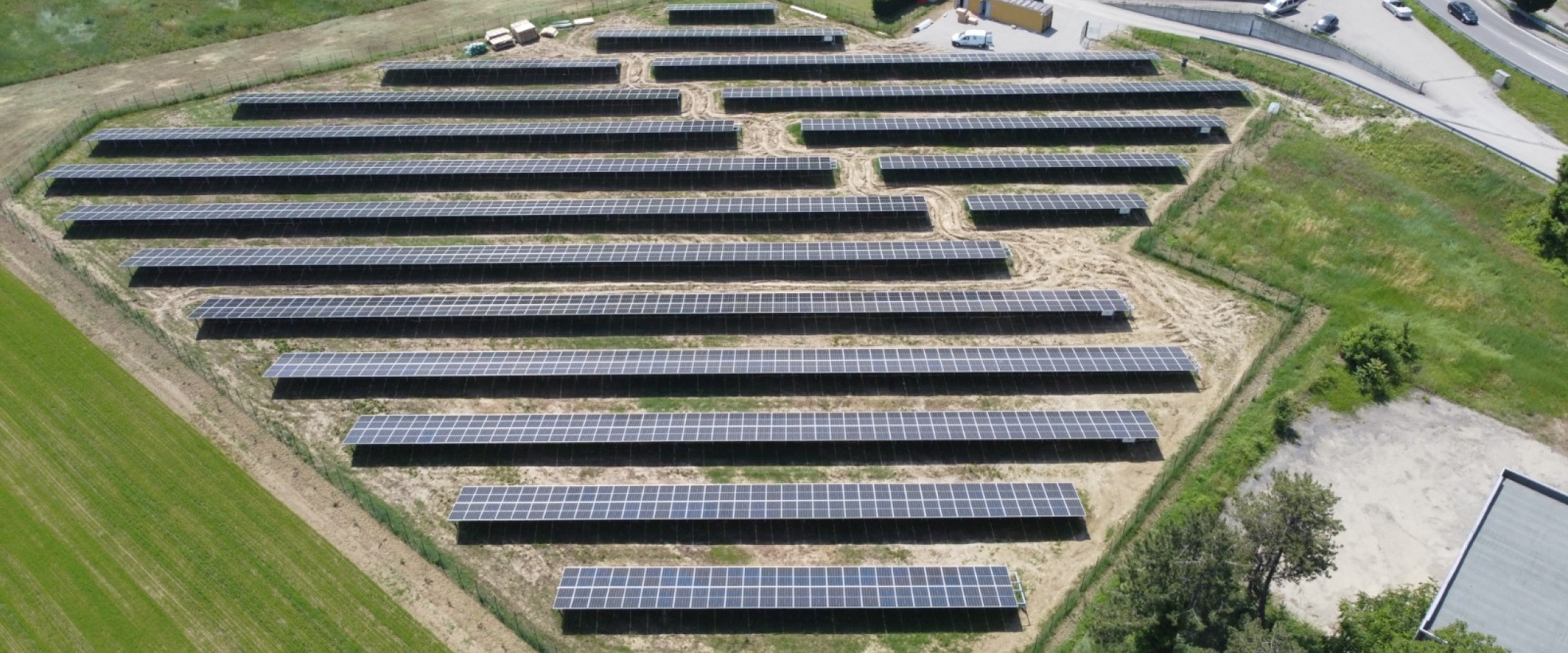 impianto fotovoltaico a terra